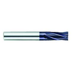 1/4" Dia. - 2-1/2" OAL - TiAlN CBD - Roughing HP End Mill - 3 FL - Top Tool & Supply