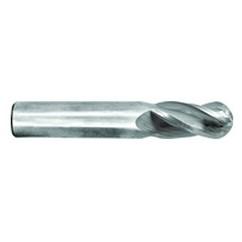 1/4" Dia. - 4" OAL - CBD - Ball End SE EM - 4 FL - Top Tool & Supply