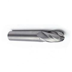 6mm Dia. - 63mm OAL - Ball Nose SE AlTiN Carbide End Mill - 4 FL - Top Tool & Supply