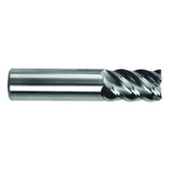 3/8" Dia. - 2-1/2" OAL - AlTiN - CBD - 60° Helix HP End Mill - 3 FL - Top Tool & Supply