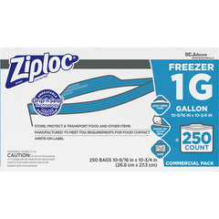 Ziploc Brand Freezer Bags Gallon [682258] (10025700713774) - Exact Industrial Supply