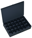 18 x 12 x 3'' - 24 Compartment Steel Boxes - Top Tool & Supply