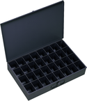 18 x 12 x 3'' - 32 Compartment Steel Boxes - Top Tool & Supply