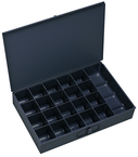 18 x 12 x 3'' - 21 Compartment Steel Boxes - Top Tool & Supply