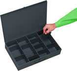 18 x 12 x 3'' - Adjustable Compartment Box - Top Tool & Supply