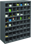 42 x 12 x 33-3/4'' (56 Compartments) - Steel Compartment Bin Cabinet - Top Tool & Supply