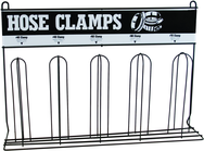 23-1/4 x 16-1/8" - 5 Spool Hose Clamp Rack - Top Tool & Supply