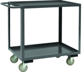 Stock Cart - 36"W X 24"D X 35"H - Gray - Top Tool & Supply