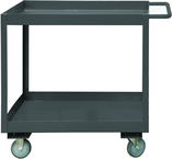 Stock Cart - 36"W X 24"D X 37-5/8"H - Gray - Top Tool & Supply