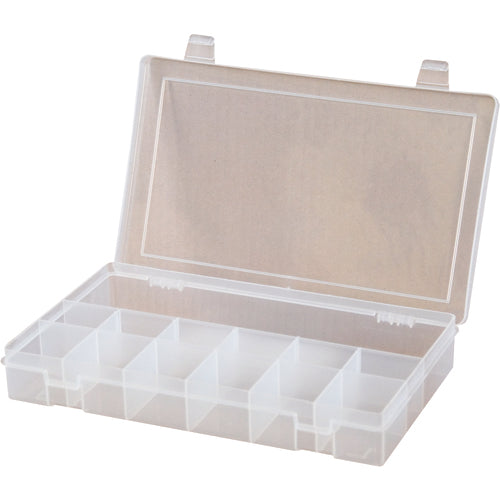 13 COMPARTMENT BOX CLEAR - Top Tool & Supply