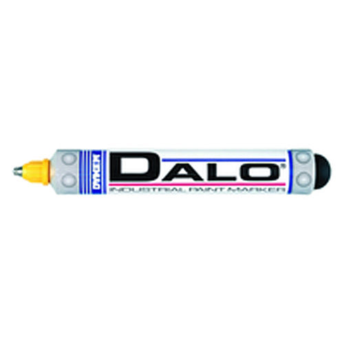 Dalo Medium Marker - Stainless Steel Ball Tip - Yellow - Top Tool & Supply