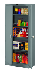 36"W x 24"D x 78"H Storage Cabinet w/4 Adj. Shelves, Levelers, a Lovered Back Panel - Knocked-Down - Top Tool & Supply