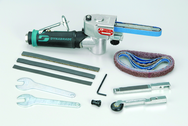 #15006 - 1/2 x 12'' Belt Size - Mini Dynafile Air Abrasive Belt Machine Kit - Top Tool & Supply