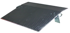 Aluminum Dockplates - #E4848 - 2600 lb Load Capacity - Not for use with fork trucks - Top Tool & Supply