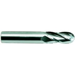 1/4 X 1/4 X 3/4 X 2-1/2 4Fl Reg SE Ball St CBD EM - - Top Tool & Supply