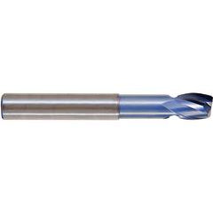 1/2-1/2 R.040 N.460 2Fl Reg Radius & Neck Alu-Power End Mill - Top Tool & Supply