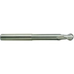 1/2 X 1/2 X 5 N.240 2Fl H-37 Ball Extended Neck Alu-Power EM - - Top Tool & Supply