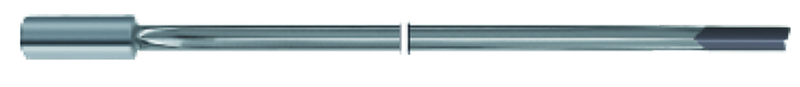 6.95mm Dia-Carbide 80XD Drill-118Â° Point-TiCN - Top Tool & Supply