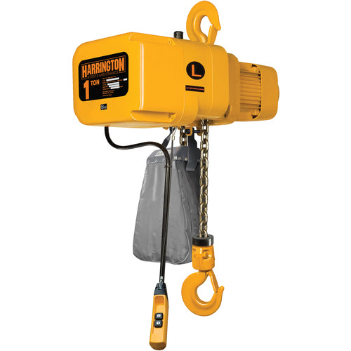 Electric Chain Hoist 2000 lb 3 Phase - Exact Industrial Supply