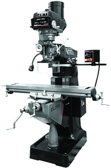 9 x 49" Table Variable Speed Mill With 3-Axis ACU-RITE 300S (Quill) DRO and Servo X - Y-Axis Powerfeeds - Top Tool & Supply