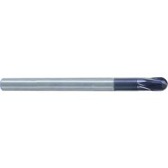 1/8 X 1/4 X 1/5 X 2-1/2 X 1/4 X .121 2Fl H-15 Ball Nose X-Power For Over Hrc55 - Top Tool & Supply