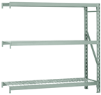 72 x 24 x 72" - Shelving Add-On Unit (Silver) - Top Tool & Supply