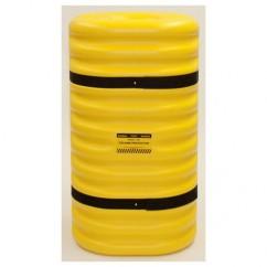 9" COLUMN PROTECTOR ROUND YELLOW - Top Tool & Supply