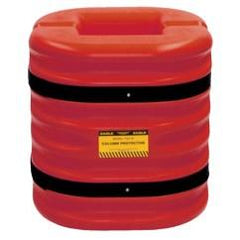 12" COLUMN PROTECTOR RED 24" HIGH - Top Tool & Supply