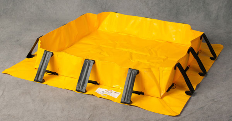 4'X 4'X 8" TALON SPILL BERM-YLW - Top Tool & Supply