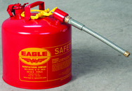 #U251S; 5 Gallon Capacity - Type II Safety Can - Top Tool & Supply