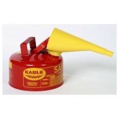 1 GAL TYPE I SAFETY CAN W/FUNNEL - Top Tool & Supply