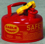 #UI10S; 1 Gallon Capacity - Type I Safety Can - Top Tool & Supply