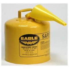 5 GAL TYPE I SAFETY CAN W/FUNNEL - Top Tool & Supply