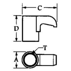 #CK21 - 1/4-28 Thread - Clamp - Top Tool & Supply