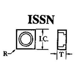 #ISSN844 For 1" IC - Shim Seat - Top Tool & Supply