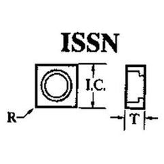 #ISSN846 For 1" IC - Shim Seat - Top Tool & Supply