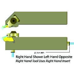 ADNSR163D - Coolant Thru- RH - Threading Toolholder Use Insert NG-3R - Top Tool & Supply