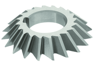 6 x 3/4 x 1-1/4 - HSS - 45 Degree - Left Hand Single Angle Milling Cutter - 28T - Uncoated - Top Tool & Supply