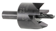1-3/8" Dia - 1/2" Shank - 5 FL-Hole Cutter - Top Tool & Supply