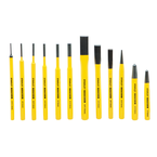 12PC PUNCH AND CHISEL SET - Top Tool & Supply