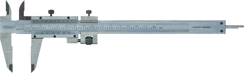 #52-058-016-0 6"/150mm Vernier Caliper W Fine Adj - Top Tool & Supply