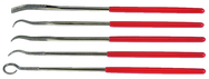 5 Pc. 2-3/4" Diamond Length - 5-1/2" OAL - Grit - Diamdon Riffler File Set - Top Tool & Supply