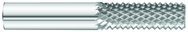 1/4 x 3/4 x 1/4 x 2-1/2 Solid Carbide Router - Style B - Burr Type End Cut - Top Tool & Supply