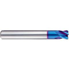 1.5X3 X2.2X40 4Fl SE H - 30 Stub Cut Corner Radius Extended Neck X-5070 Power End Mill - Top Tool & Supply