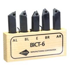 Style AR;AL.BR;BL;E 3/4x3/4" SH - Indexable Tool Bit Set - Top Tool & Supply