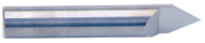 1/4" x 1/2" Split Length - SE - 30° Pt - Carbide Engraving Blank - Top Tool & Supply