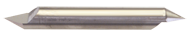 1/8" x 3/8" Split Length - DE - 60° Pt - Carbide Engraving Blank - Top Tool & Supply