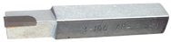 AL10 Brazed Tool Bit - 5/8 x 5/8 x 4'' OAL - Top Tool & Supply