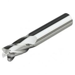 5/16 Dia. x 2-1/2 Overall Length 2-Flute .010 C/R Solid Carbide SE End Mill-Round Shank-Center Cut-Uncoated - Top Tool & Supply