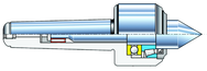 PLC-PR-ELSP-MT5 - Precision General Purpose - Live Center - Top Tool & Supply